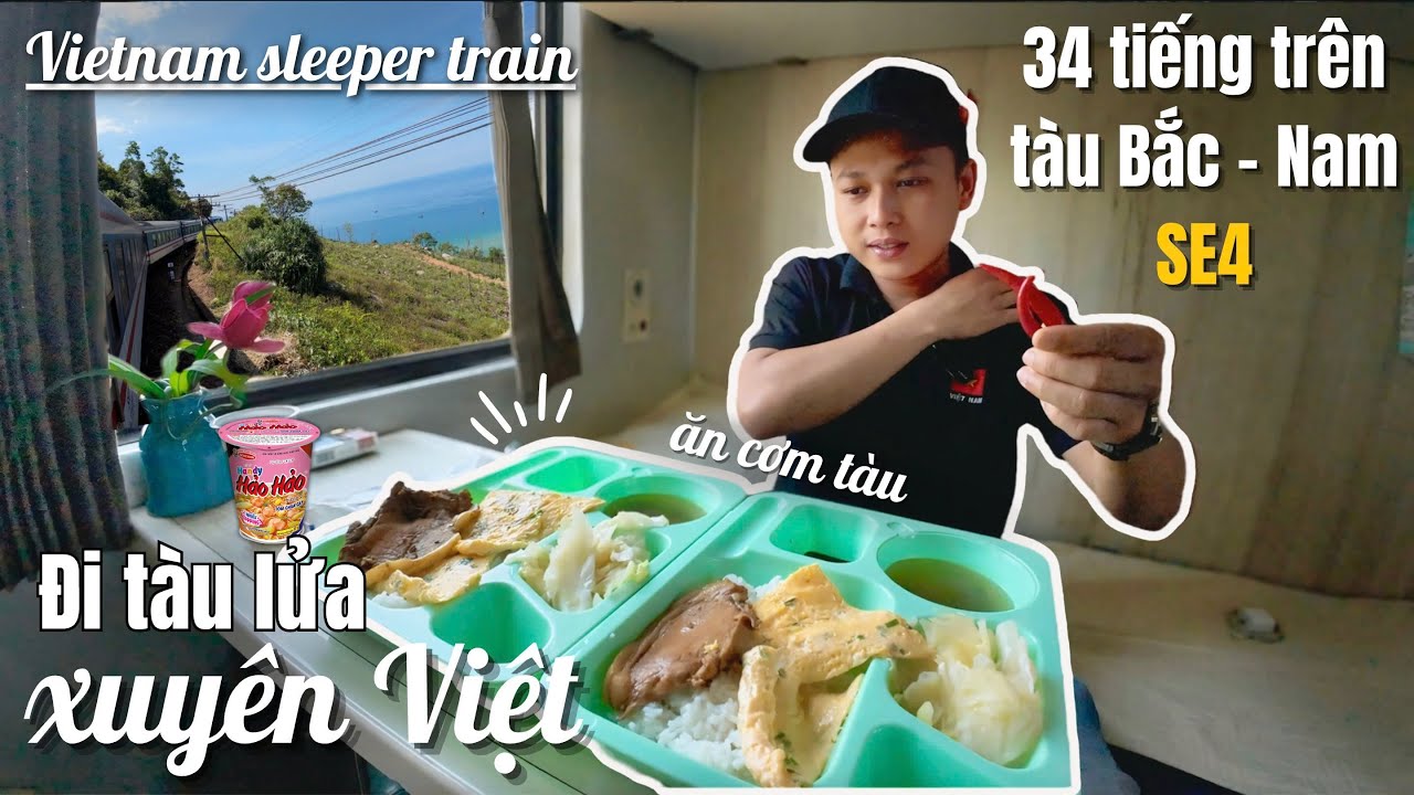 Поезд Север-Юг: путешествие по Вьетнаму на поезде SE4/Vietnam Train