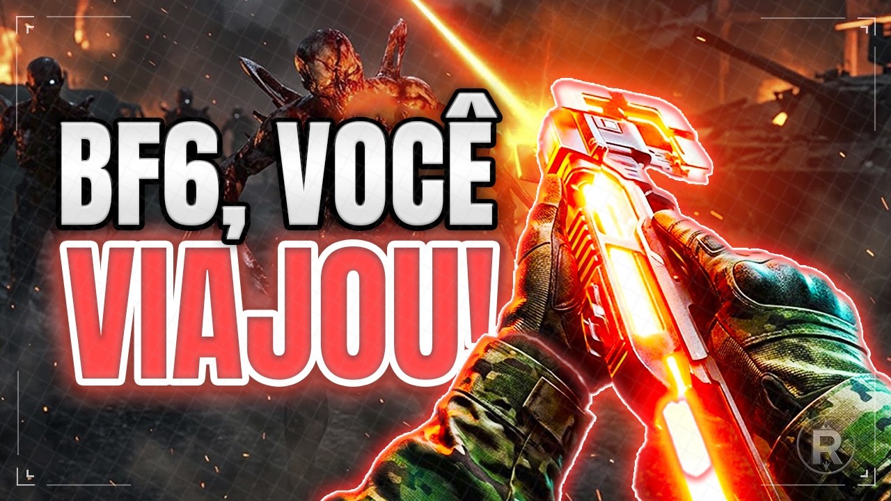 VAZOU Arma a LASER e ZUMBIS! BF6 se PERDEU!?