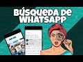 Como hacer búsquedas en WhatsApp