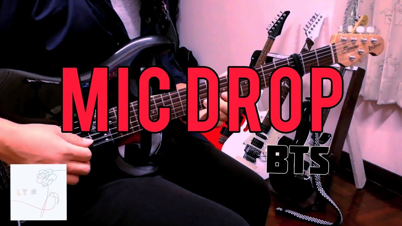 MIC DROP BTS 방탄소년단 GUITAR COVER YouTube