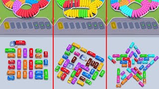 Bus Traffic Fever Levels 16-17-18-19-20 Game Walkthrough screenshot 3
