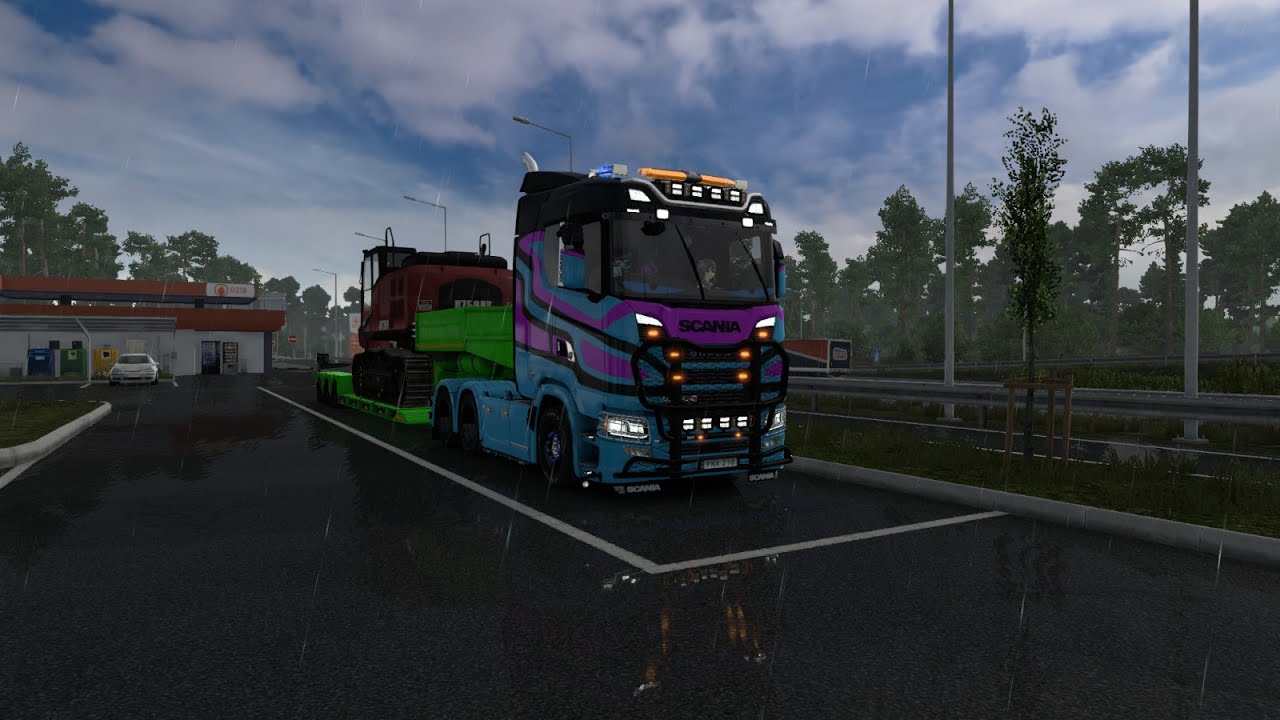 EURO TRUCK simulador RUS MAP