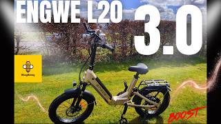 75Nm Torque &amp; Full Suspension! Engwe L20 3.0 Boost E-Bike Review
