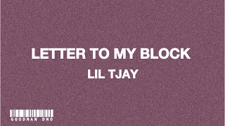 Lil Tjay - Letter To My Block (Official Lyric Video)