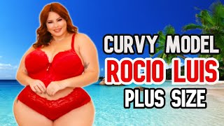 Rocio Luis • Beauty, Confidence and Empowerment • Curvy Model Plus Size • Body Positive