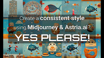 Astria Video Tutorial - How to create a consistent style using Midjourney & Astria.ai