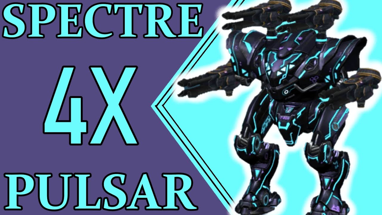 Spectre - 4x Pulsar Gameplay | War Robots - YouTube