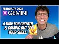 Gemini February 2024: A Time for Growth &amp; Coming Out of Your Shell!
