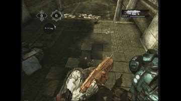 Gears Of War 2 Glitches - Barrier Breaker (Out of ALL Maps) TUTORIAL