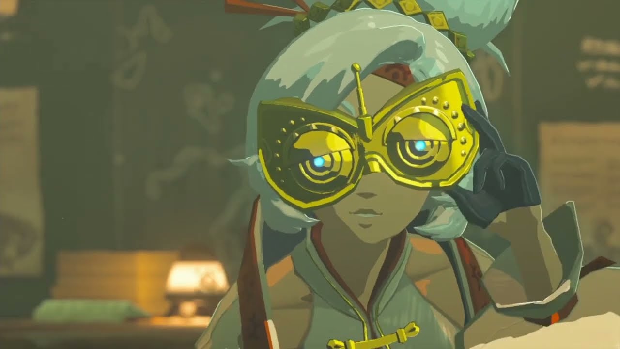 Purah "Glow Up" - Adult Purah 1st Meeting Cutscene Zelda Tears of The Kingdom