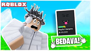 🥳 BEDAVA PLAYFUL VAMPİRE YAPMA! 🤑 | %100 GERÇEK! TR'DE İLK! | Roblox Türkçe