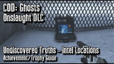 COD: Ghosts - All Nightfall Intel Locations - Undiscovered Truths Achievement/Trophy Guide