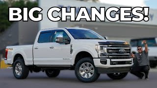 2022 Ford Super Duty Platinum! What's New?