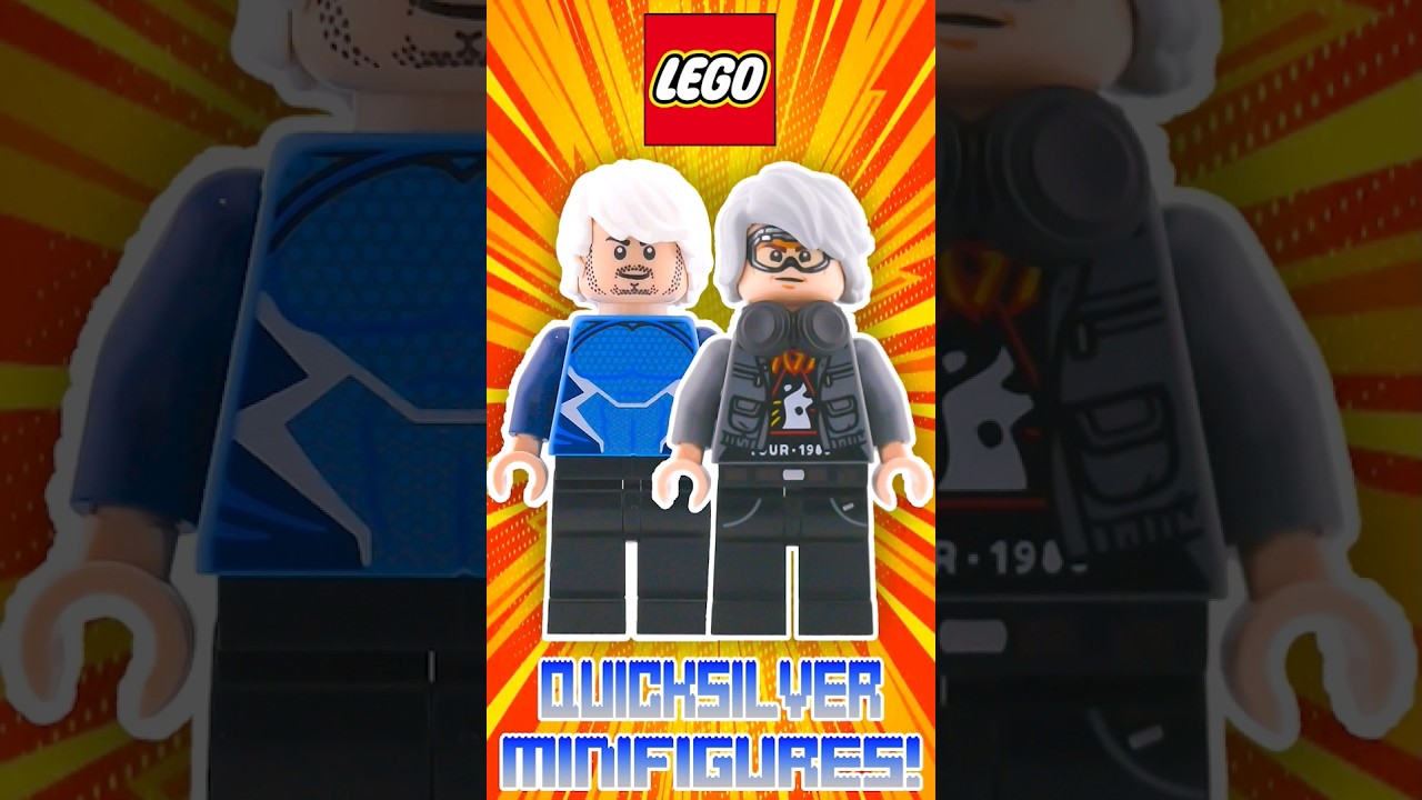 Lego Quicksilver Minifigures!