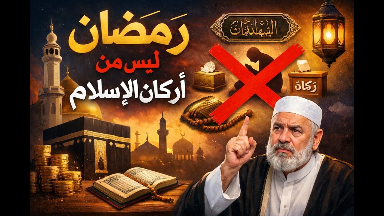 صيام رمضان ليس فرضا ولا ركنا من اركان الاسلام