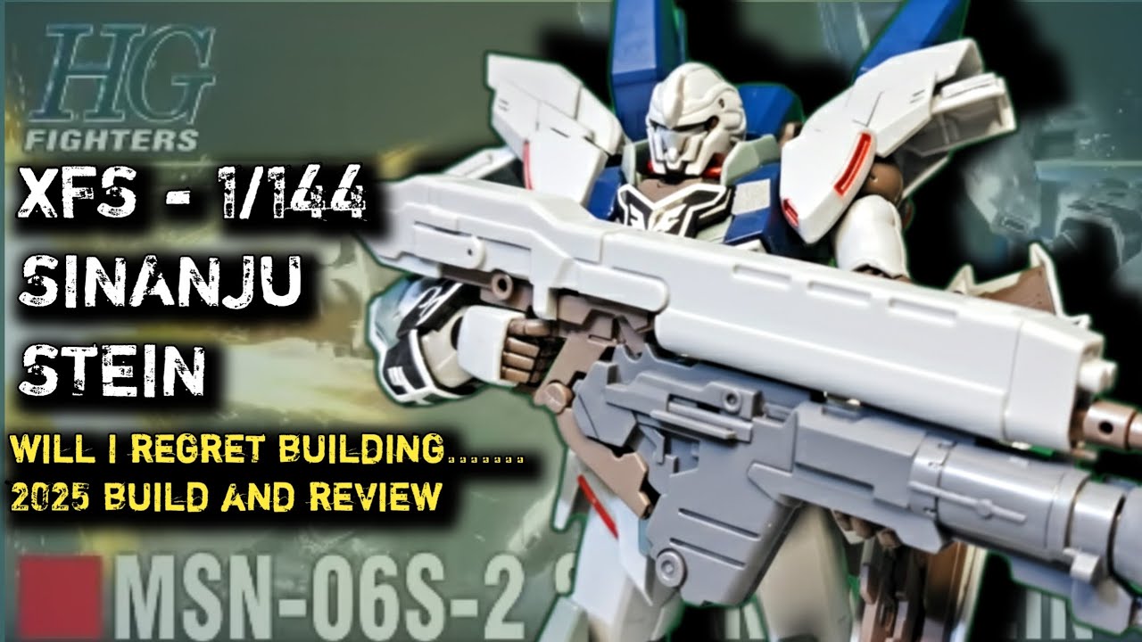 Я почти пожалел, что купил этот набор. Сборка и обзор XFS 1/144 Sinanju Stein.