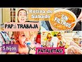 RUTINA de Sábado con 5 HIJOS y Papá Trabajando. REALIDAD SIN FILTROS