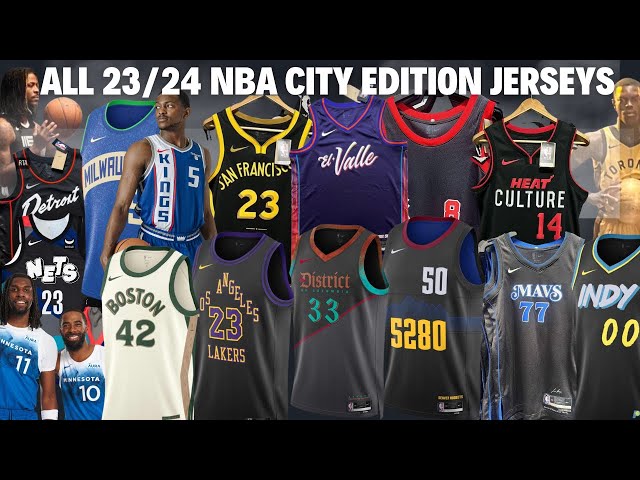 2023-2024 NBA City Edition Jersey Leaks - Part 1 
