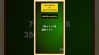 Properties Of Multiplication #shorts #education #elearningstudio #part3