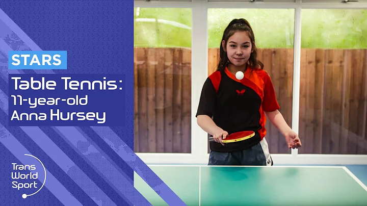 11-year-old Anna Hursey | Table Tennis Prodigy | T...