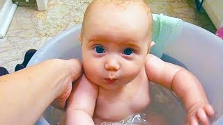 Most Funny Babies and Kids Playing in Water - Baby Water Fails