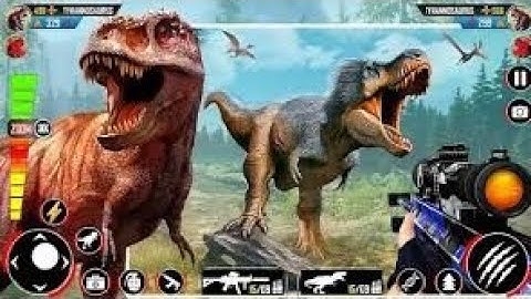 Wild Dinosaur Hunter Zoo Games: AndroidGamePlay#Part7