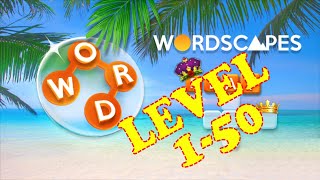 Wordscapes levels 1-50