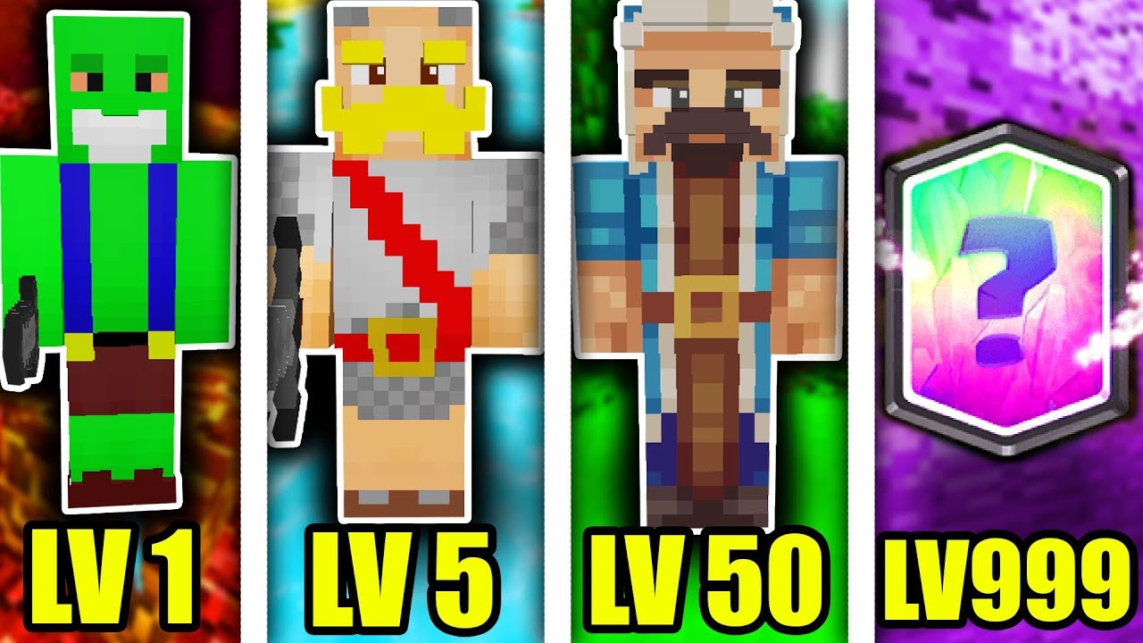 ⚠️ MINECRAFT: EKSPERYMENTY NA CLASH ROYALE ⚠️