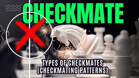 ULTIMATE GUIDE TO CHECKMATING PATTERNS | DOMINATE YOUR OPPONENT! #chess #chessgame  #checkmate
