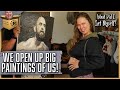 Ronda and Travis Reveal Their Giant Portraits | What Did I Get Myself?