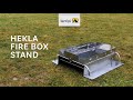 Hekla fire box stand