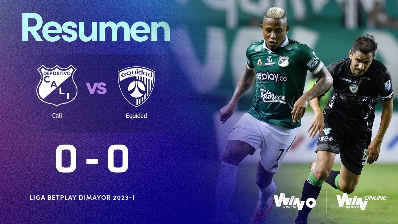 Deportivo Cali vs. La Equidad (resumen) | Liga BetPlay Dimayor 2023-I ...