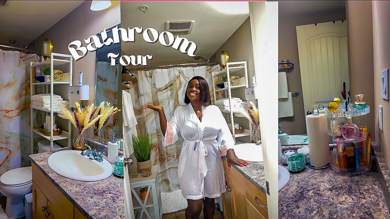 Help me DECORATE my bathroom | FINALLY my Bathroom reveal # ...