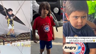 Taimur and  jeh Ali Khan bad mood attending lakshya kapoor birthday party and throwing tantrums