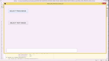 AN IRIS RECOGNITION SYSTEM USING PHASE BASED IMAGE MATCHING