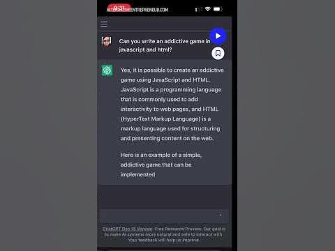 Can ChatGPT Code A Game? 