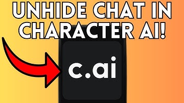 How To Unhide Chat In Character Ai App (Full Guide) 2025!