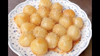 Q弹好味土豆球，一道轻松上手的美食。 by 小芳美食 979 views 1 year ago 3 minutes, 21 seconds