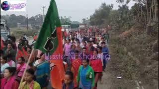Pechathol Gohbo Nomination Santana Chakma Submitted Kholai Kha BJP Bodol Ni Wngoi