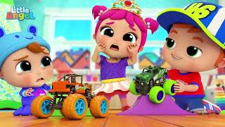 Bingo & Baby John's Halloween Song | Bingo & Baby John | Little Angel Nursery Rhymes and Kids Songs