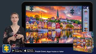 Puzzle Crown, Bigger Jigsaws for Adults & Seniors (SKY) #tabletopgames #jigsawpuzzle #jigsaw screenshot 4