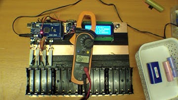 16 Channel DIY Arduino 18650 Li ion Battery Capacity tester, Update 1, The LCD