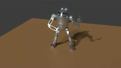 Dancing Robot with Mixamo Animation