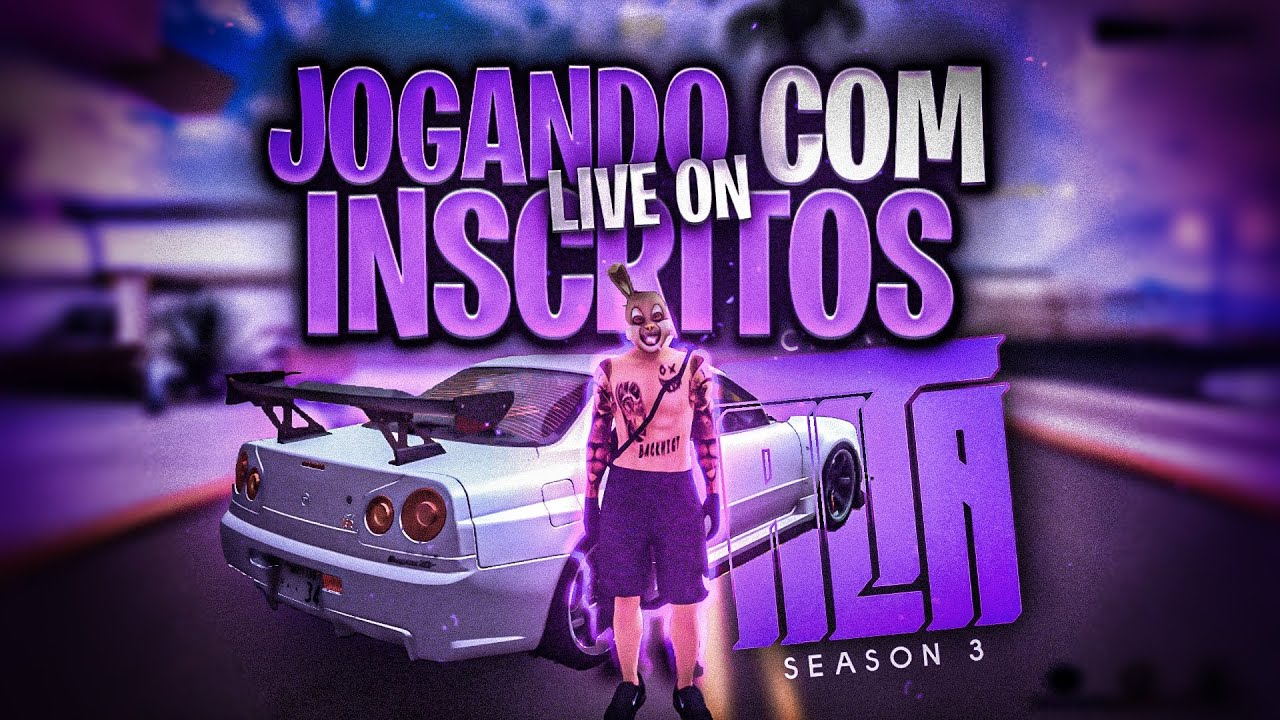 LIVE ON JOGANDO Brasil Play Now COM OS INSCRITOS - GTA SAMP