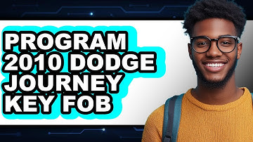 How To Program 2010 Dodge Journey Key Fob - Step By Step