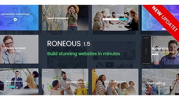 Roneous - Creative Multi-Purpose WordPress Theme | Themeforest Website Templates and Themes
