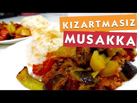 Patlıcan Musakka Tarifi (Kızartmasız)