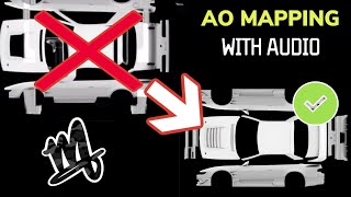 [UPDATED] AO Map a Drift Car | 3dsmax | Assetto Corsa