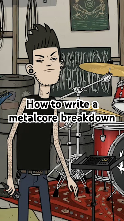 Breakdowns made easy with this step by step guide. #metalmusician #metal #metalmusic #metalartist