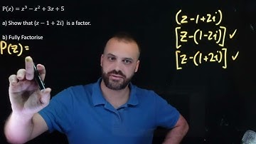 Factorising a cubic over C